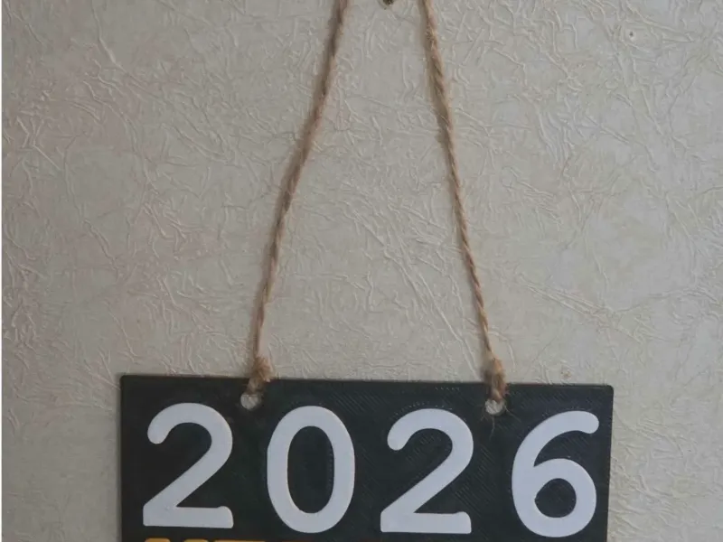 Placa de Bienvenida 2026