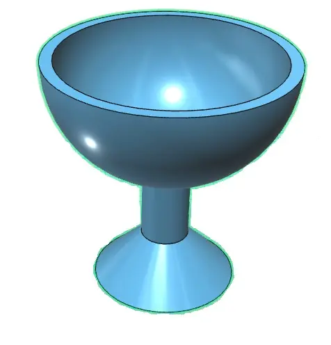 Glass cup