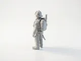 Fireman With Axe Figurine Emergency Hero 3D Printable-1