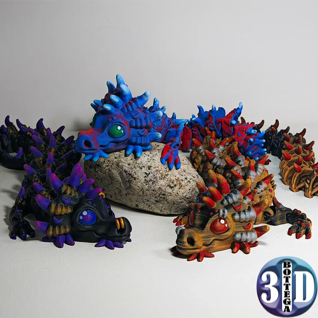 Eras, dragon of forgotten ages, articulated, flexy, toy