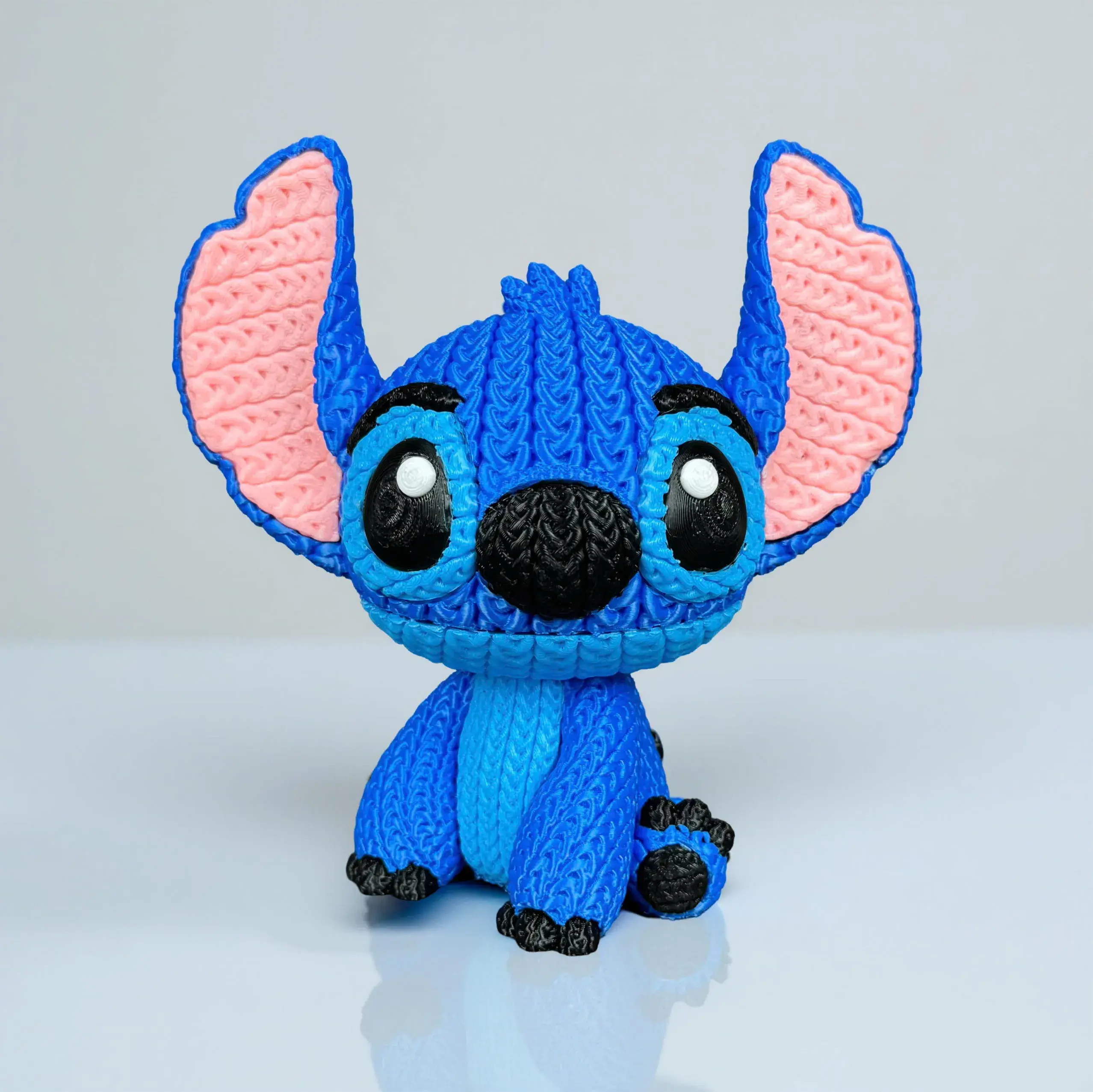 Stitch Knitted - Crochet - Sitting Version - Multiparts