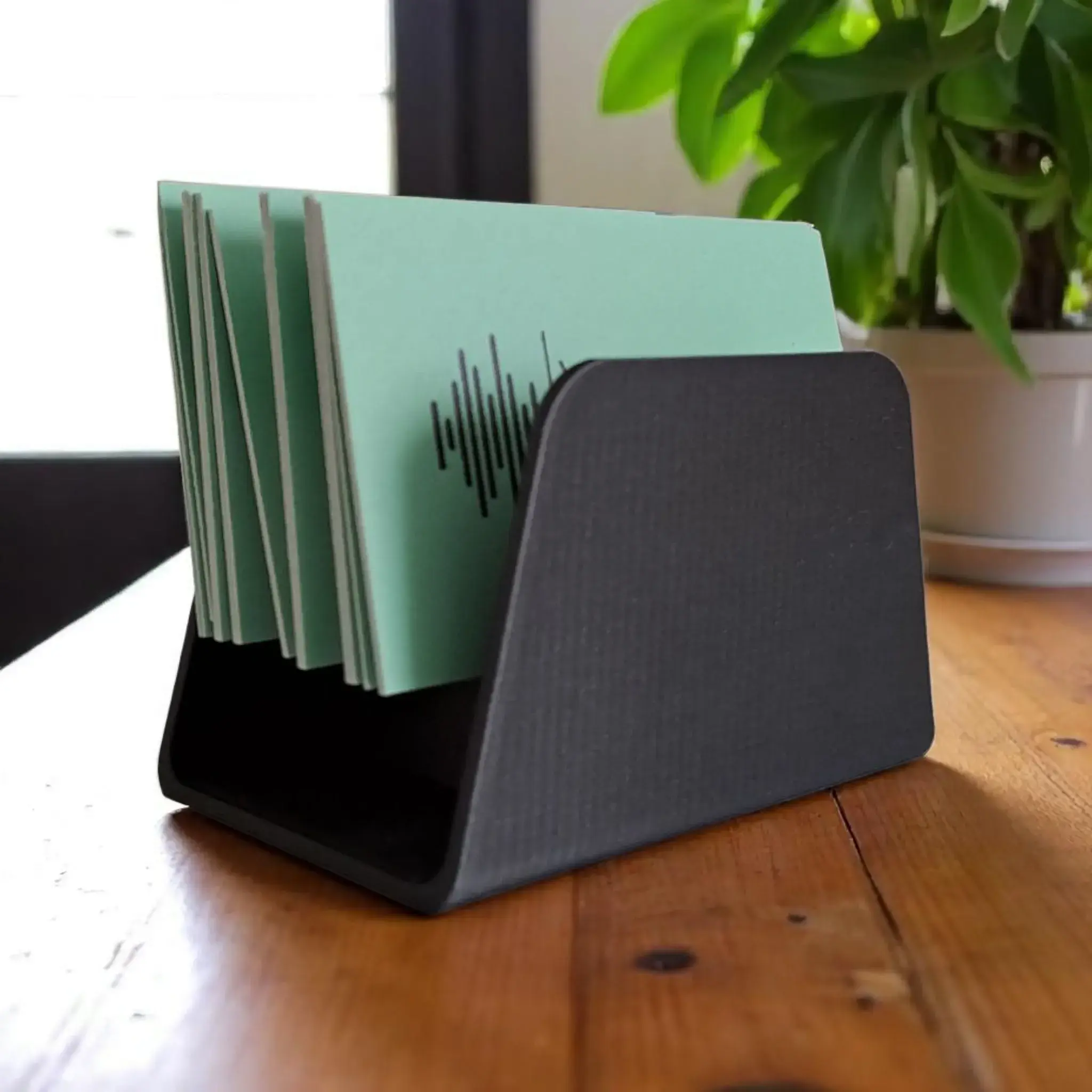 Business Card Holder To Organize your Desk and Office