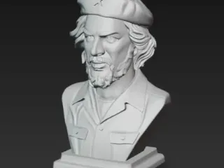 bust of Che Guevara