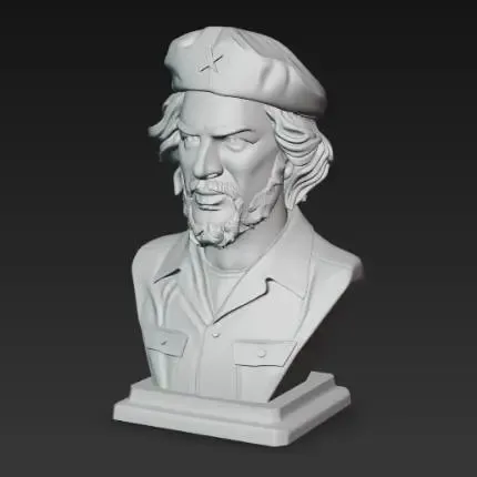 bust of Che Guevara