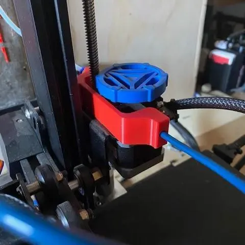 Ender-3 V2 Neo Bowden Extruder Support in and out