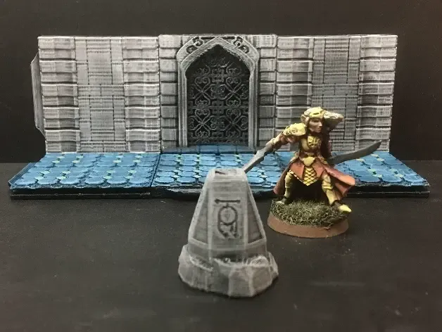 Delving Decor: Arcane Plynth (28mm/Heroic scale)