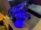 Dragon Head - Lamp - Headphone Holder-1