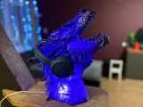Dragon Head - Lamp - Headphone Holder-2