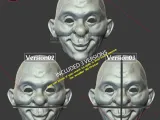 The Dark Knight Joker Henchmen Clown Halloween Cosplay Mask-5