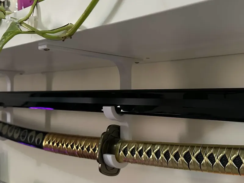 Katana holder / hook / dual / double