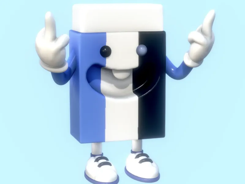 eraser man