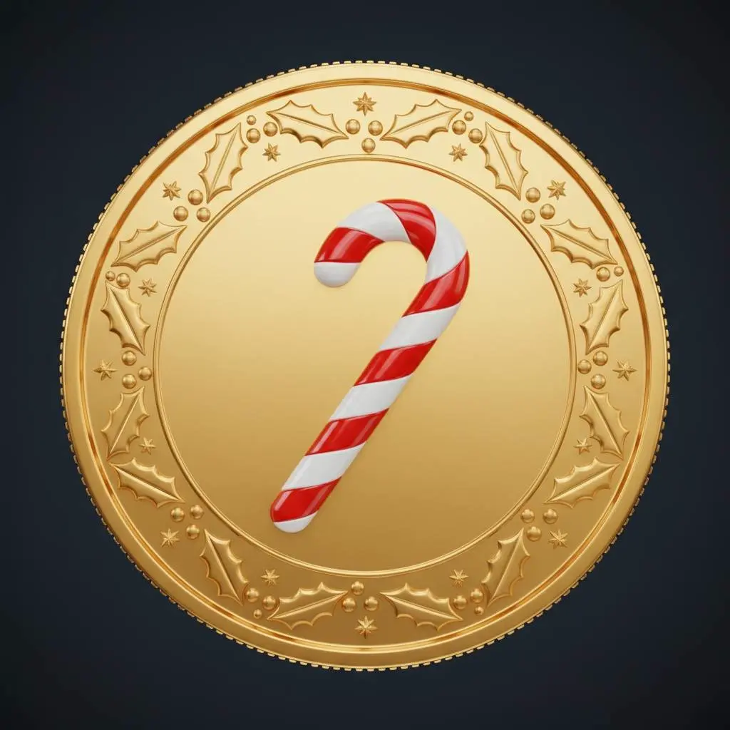 3D Printer Files | 3MF File | Candy Cane Coin/Medal | Creality Cloud