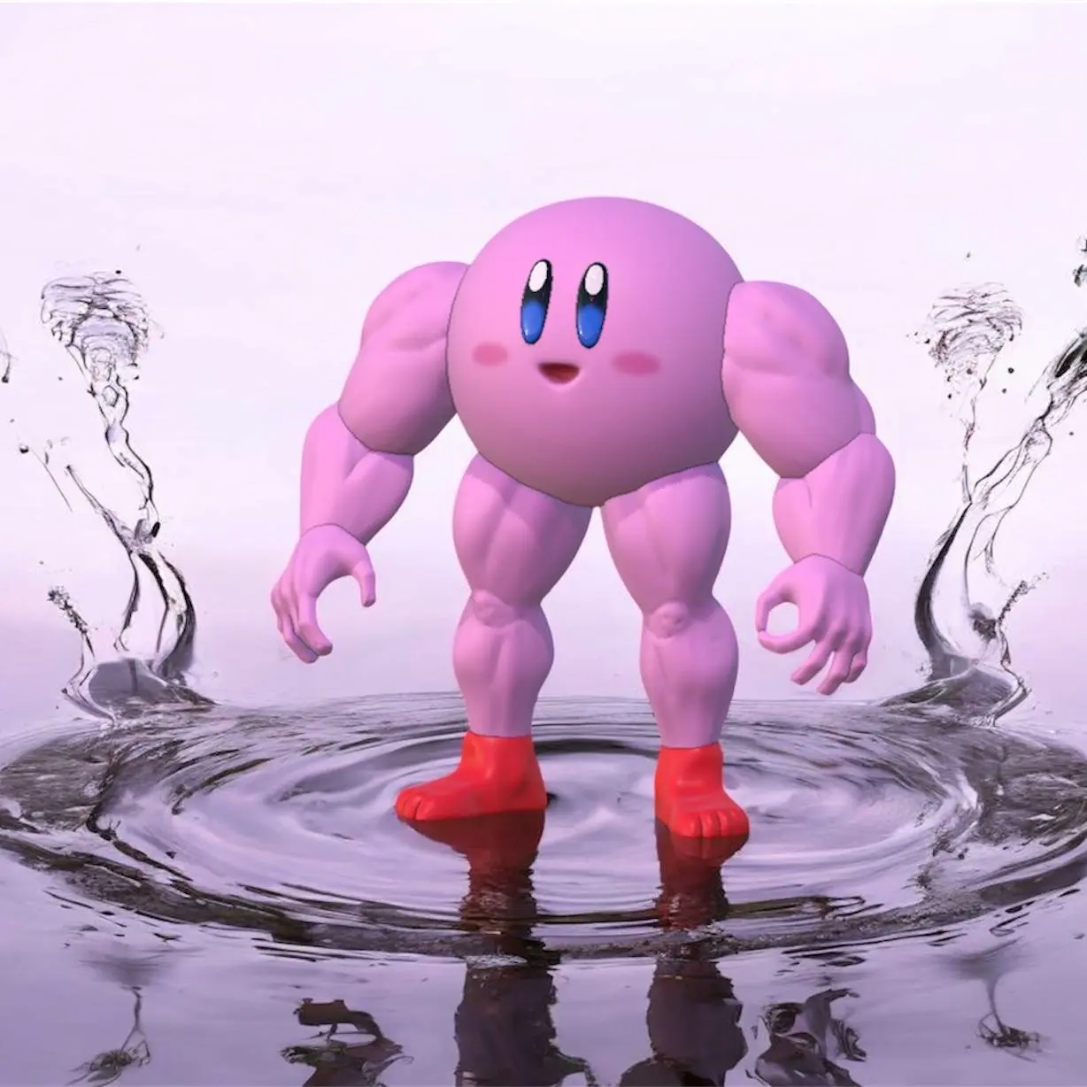 Characters & Creatures STL Download - Kirby Blowjob Memeby SukendoArt3D