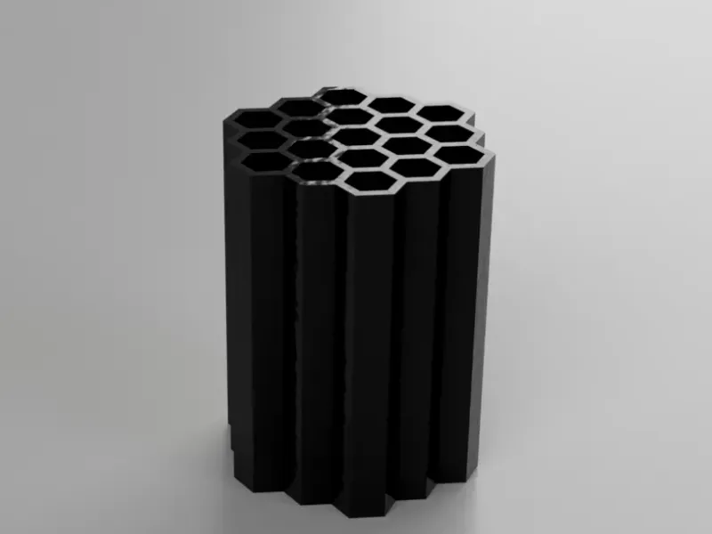 Pen&Brush Organizer–Elegant 3D Stand/Organizer na długopisy