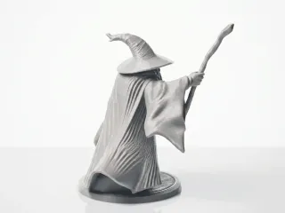 Gandalf Wizard Statue Lord of the Rings 3D Printable