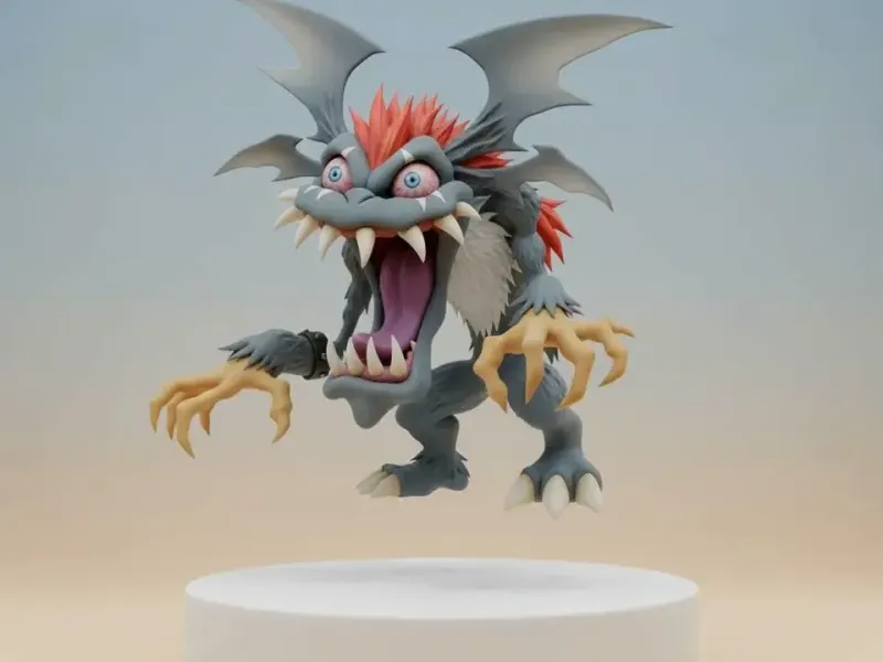 Evilmon Digimon Creature Model