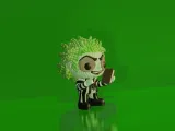 Crochet Beetlejuice - painted 3mf-8