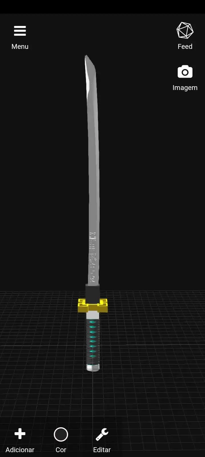 13. Tokito's sword from Demon Slayer 