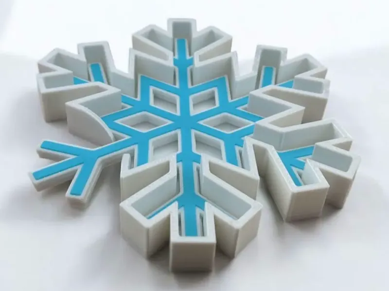 Conjunto de Porta-Copos Floco de Neve