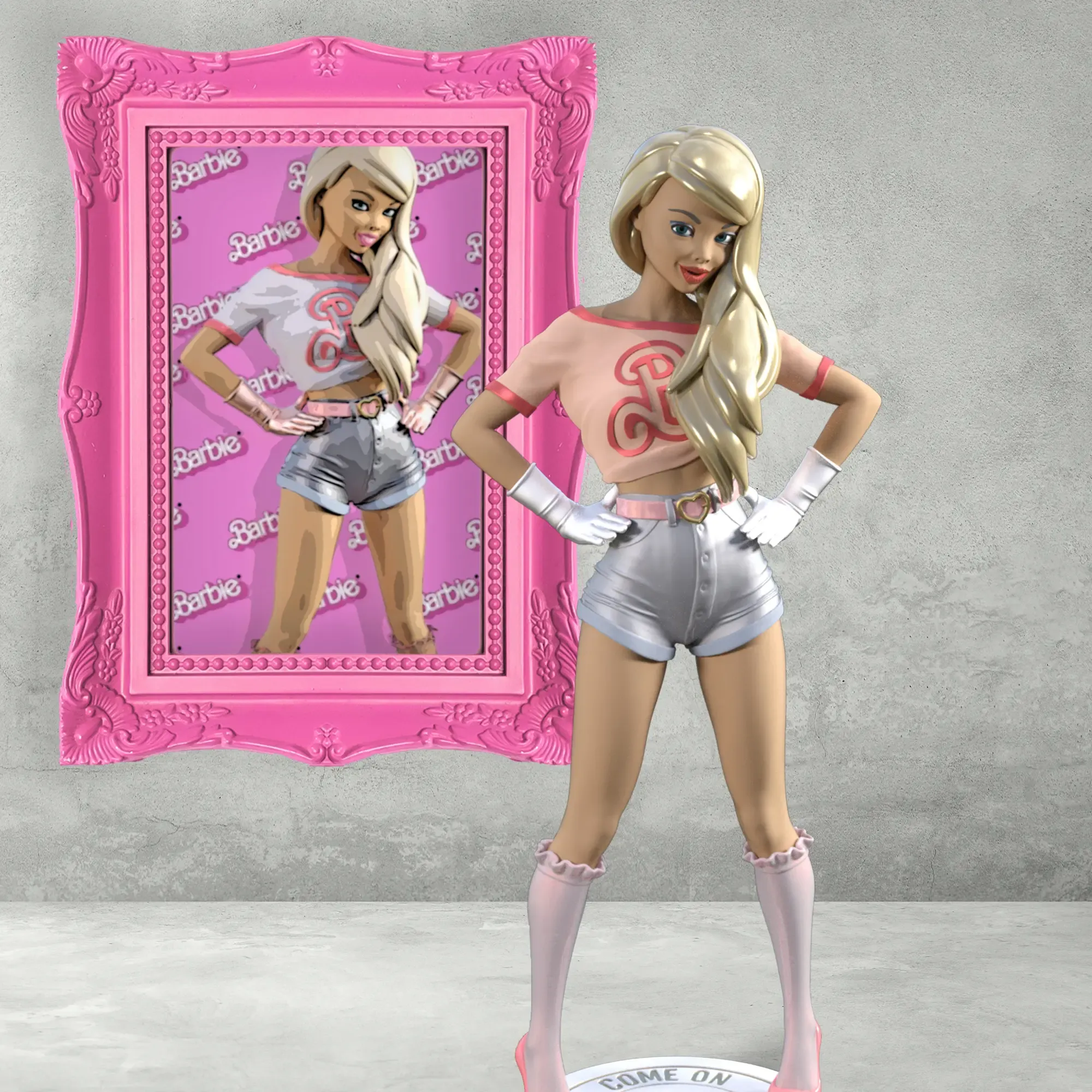 Barbie doll figurine