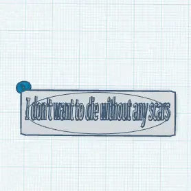  Fight club preverb Keychain