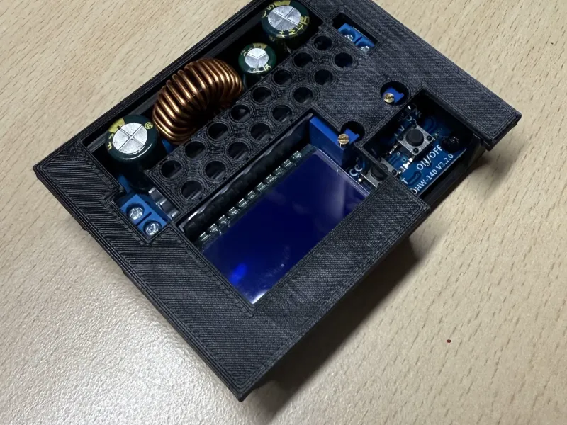 Case for Voltage Regulator with LCD