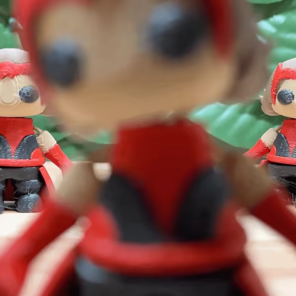 Scarlet Witch Articolata Stampabile in 3D