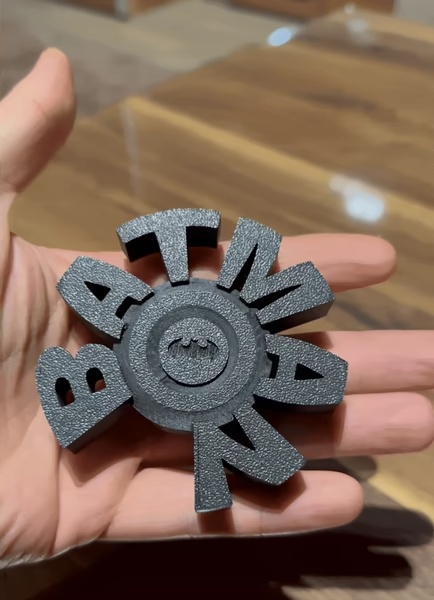 BATMAN FIDGETSPEELGOED / SPINNER / PRINT IN PLACE