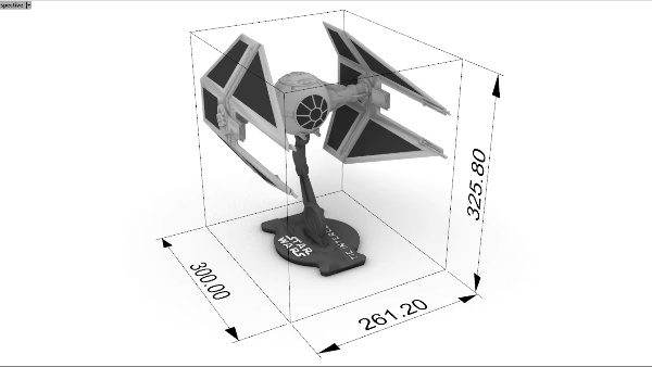 TIE INTERCEPTOR STAR WARS