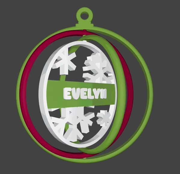 SPIN ADORNO NAVIDEÑO-EVELYN
