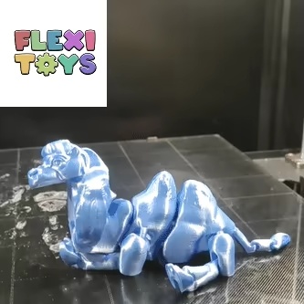 SIMPATICO CAMMELLO FLESSIBILE CON STAMPA SUL POSTO-0