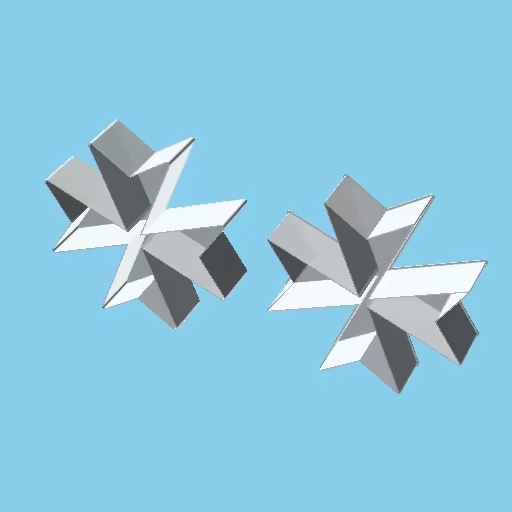 Malta cross, nestable box (v2)