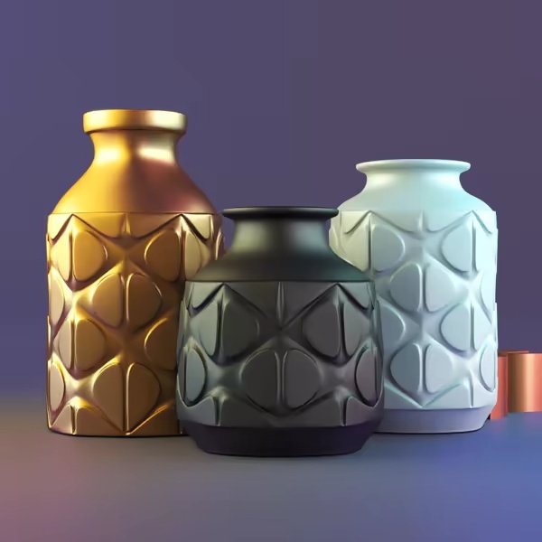 deform modern vase set-0