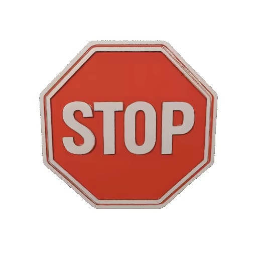 Stop Sign / Stop Schild-2