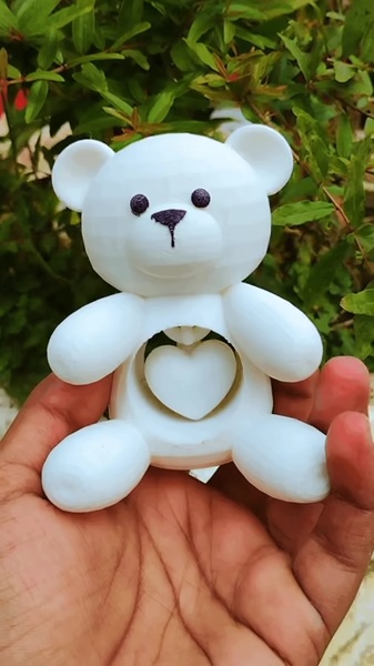 Valentijnsspecial - Teddybeer met Hart-3