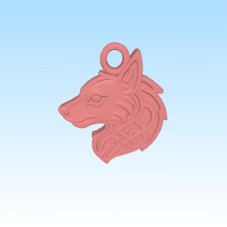 Fenris keychain-0