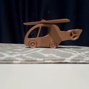Helicopter toy for children (print in place)-1
