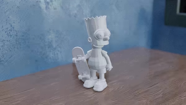 Low Poly Bart-0