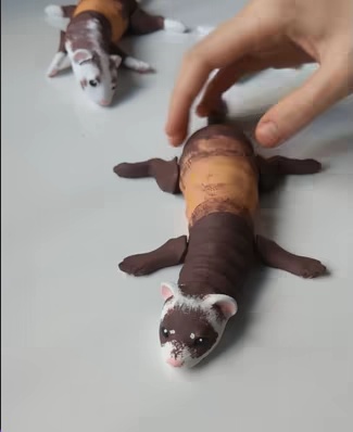 Articulated ferret, print-in-place-1