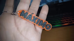 MÁXIMO NAME KEYCHAIN-0