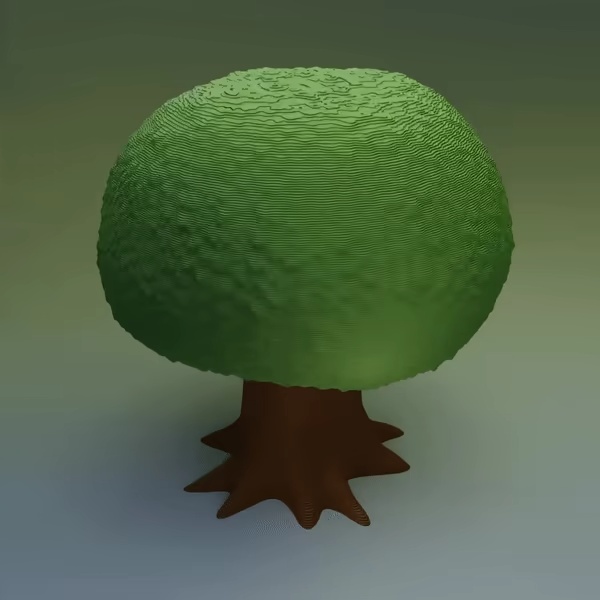 Tischplatte Baum 3-0