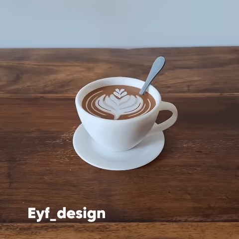 Coffee Cup Container - Sugar / Coffee