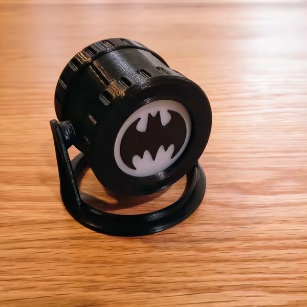 Batman signal LED tea light