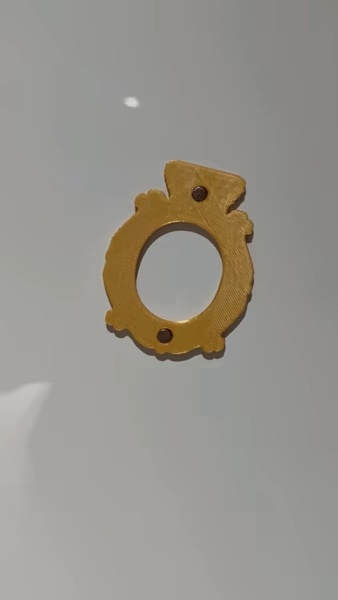 Moldura de coroa com ímã-5