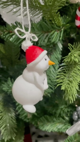 Niedliche Schneemann-Dekorationen