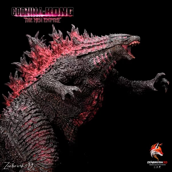 GODZILLA - THE NEW EMPIRE 2024 3D PRINTING-0