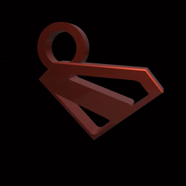 Superman Legacy/ Kingdome Come Logo Keychain-0