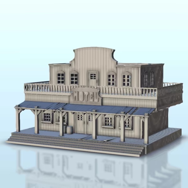 Wild West hotel 27 - western old ACW USA US civil war americans