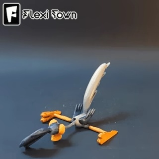 Flexi Print-in-Place Road Runner