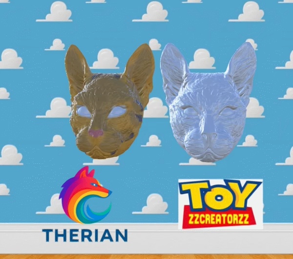 cabeza gato therian